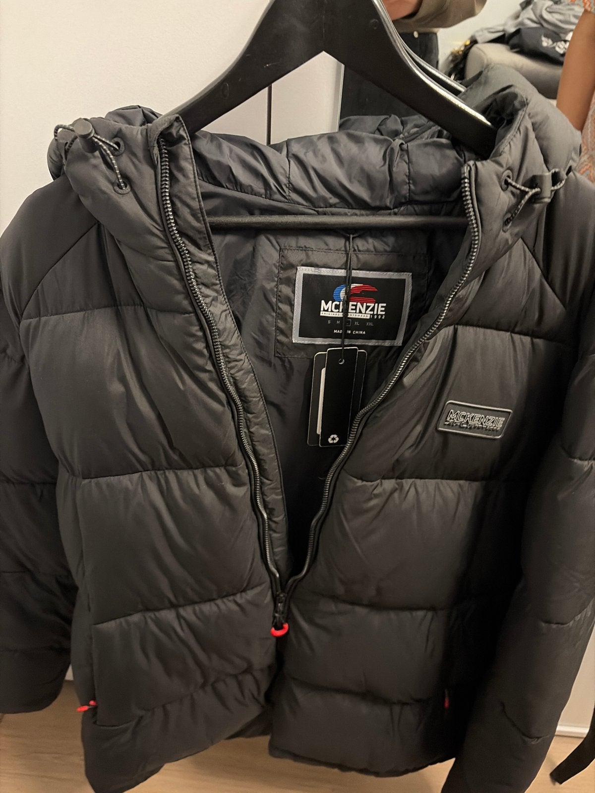 Nieuwe MacKenzie winterjas - Ideaal voor koud weer, Kleding | Heren, Ophalen, Nieuw, Zwart