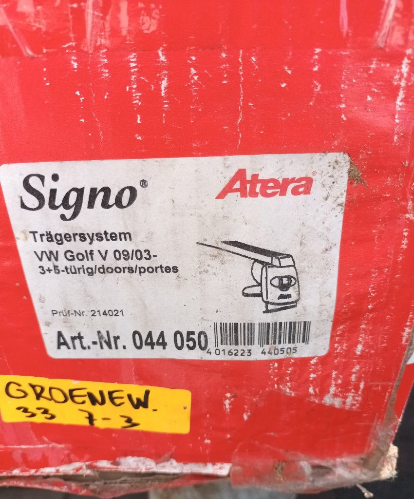 Atera dakdragers VW Golf -5, Auto diversen, Ophalen, Gebruikt