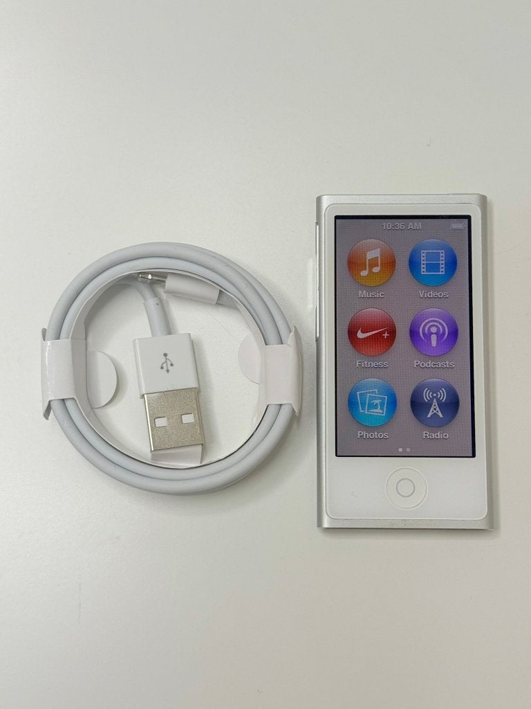 Apple iPod Nano 7e Generatie Zilver 16GB, Audio, Tv en Foto, Gebruikt, Ophalen of Verzenden, Nano, Zilver