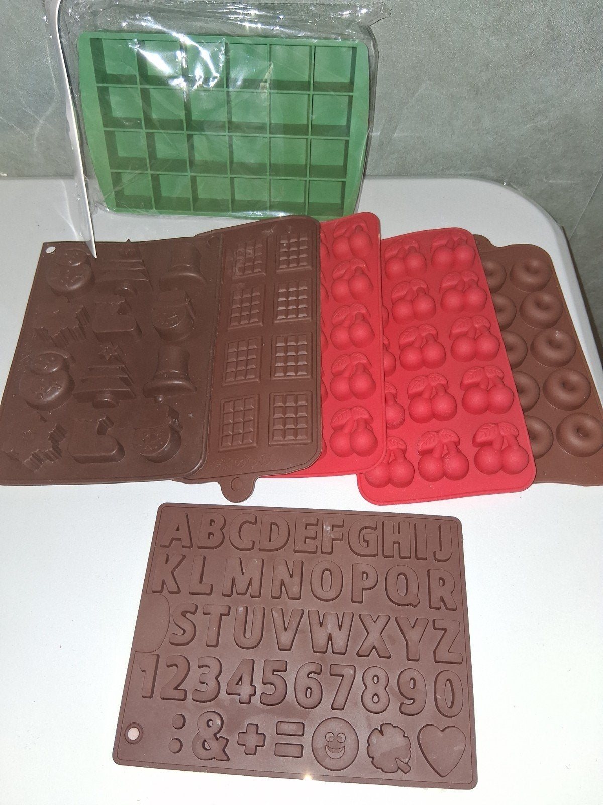 Nieuwe siliconen mallen voor diverse creaties, Nieuw, Meerkleurig, Ophalen of Verzenden, Rubber