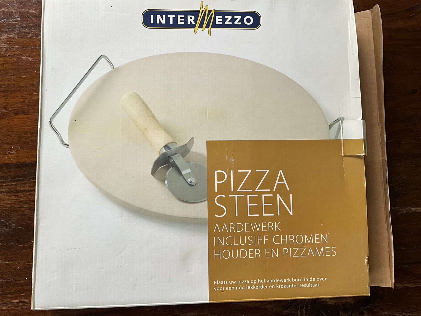 Pizza steen, Ophalen, Nieuw