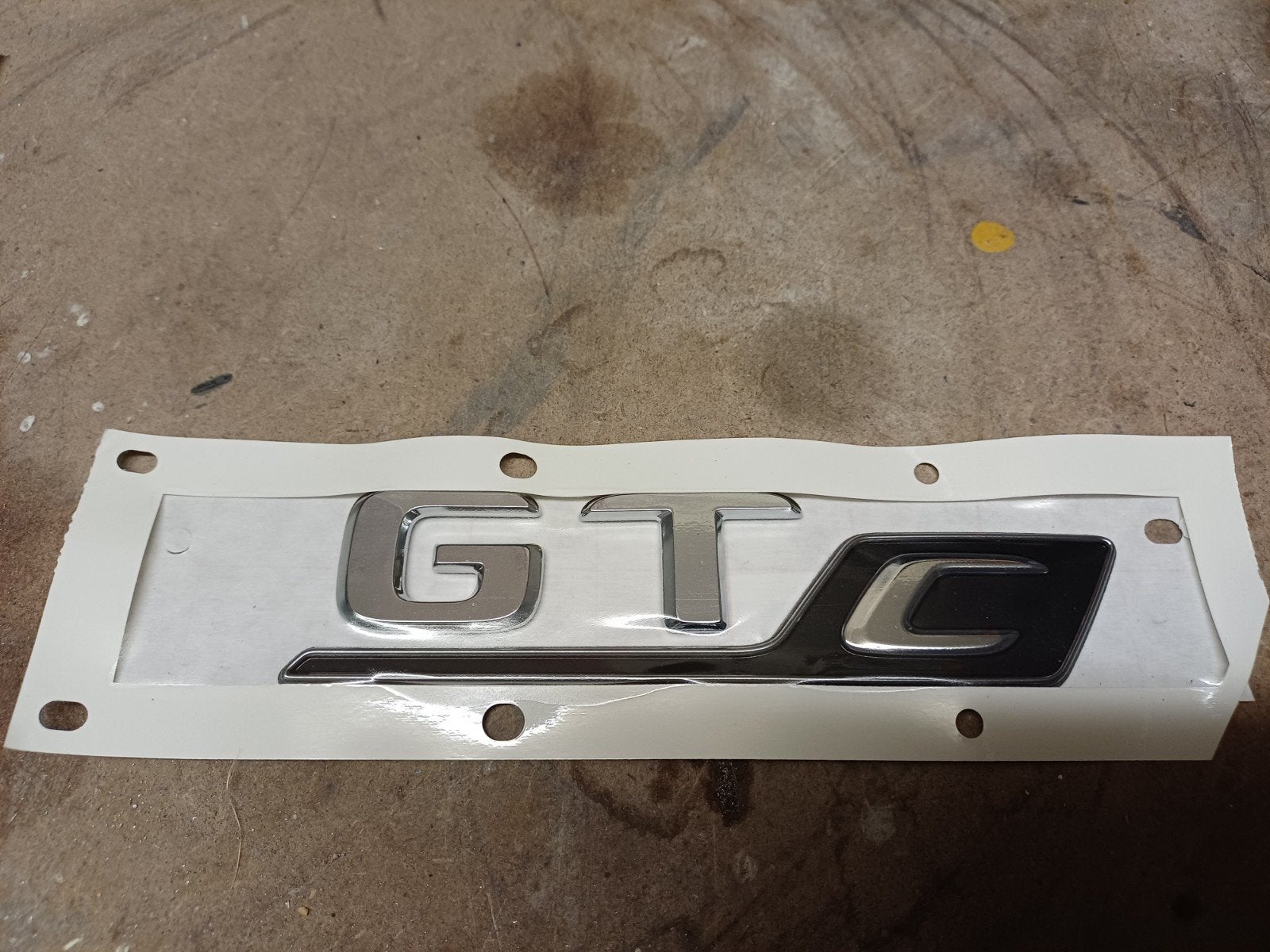 AMG GTC embleem, Ophalen of Verzenden, Spatbord