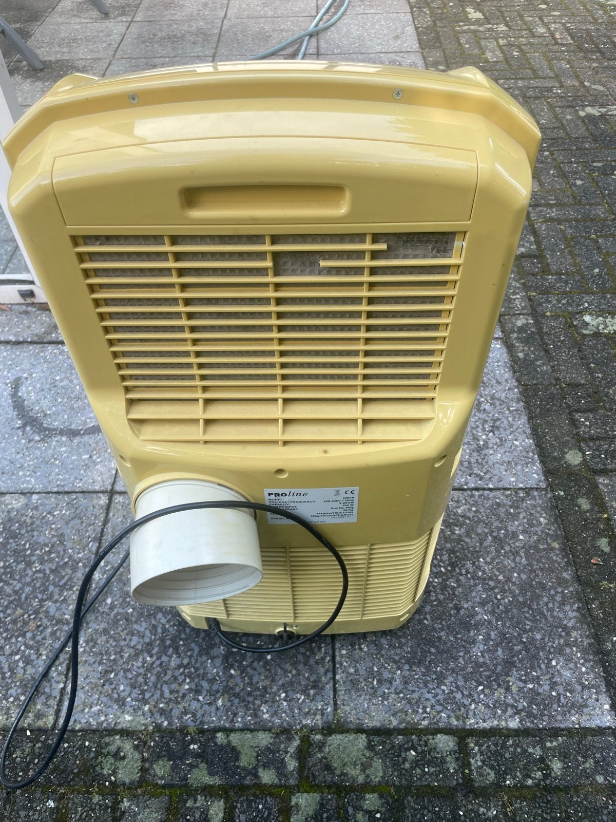Proline Mobiele Airco - Koelen en Ventileren, Ophalen, Gebruikt, Minder dan 60 m³, 3 snelheden of meer