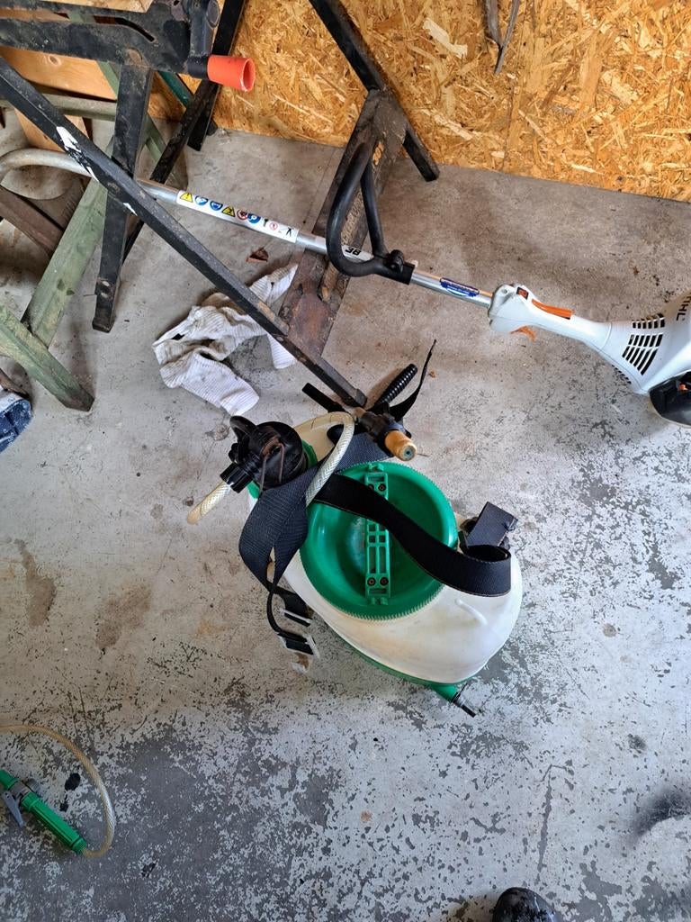 Vintage gifspuit 15 l, Ophalen of Verzenden, Gebruikt