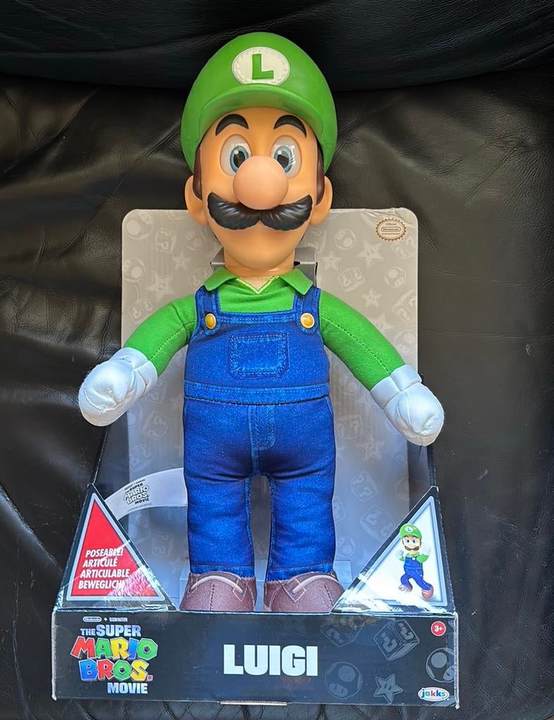 Pop • luigi • the super mario movie, Verzamelen, Poppetjes en Figuurtjes, Ophalen of Verzenden, Zo goed als nieuw