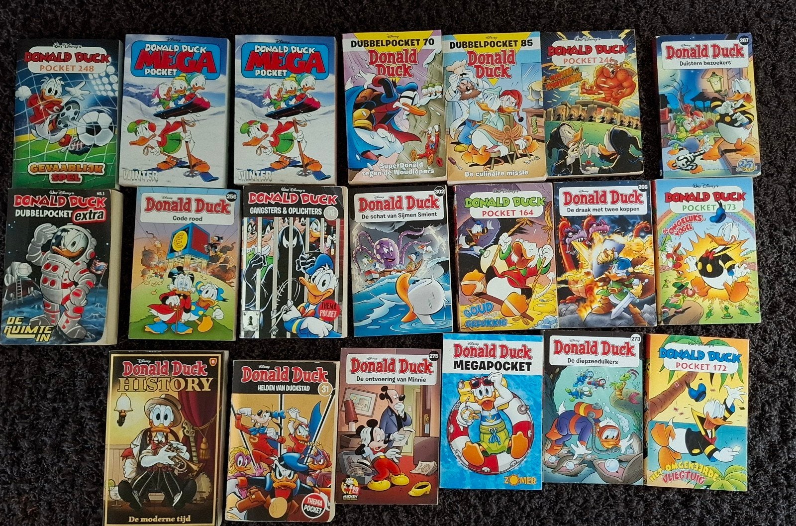 Donald Duck pocket 20 stuks, Ophalen, Europa, Zo goed als nieuw, Meerdere comics