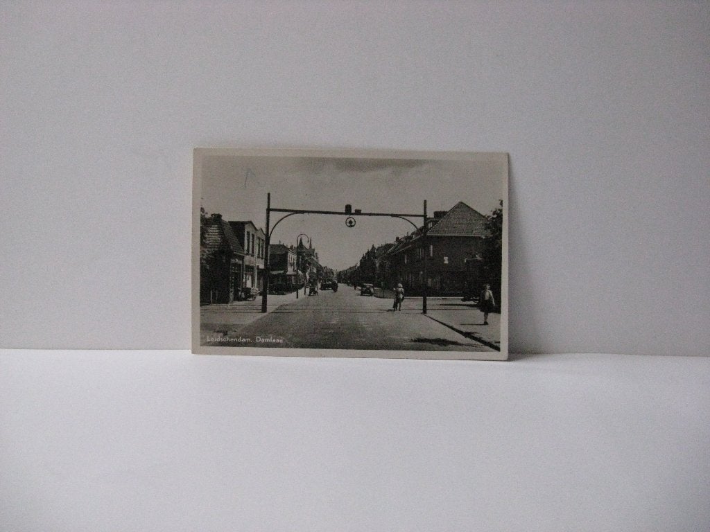Leidschendam damlaan, Verzamelen, Ansichtkaarten | Nederland, Verzenden, Voor 1920, Gelopen, Noord-Brabant