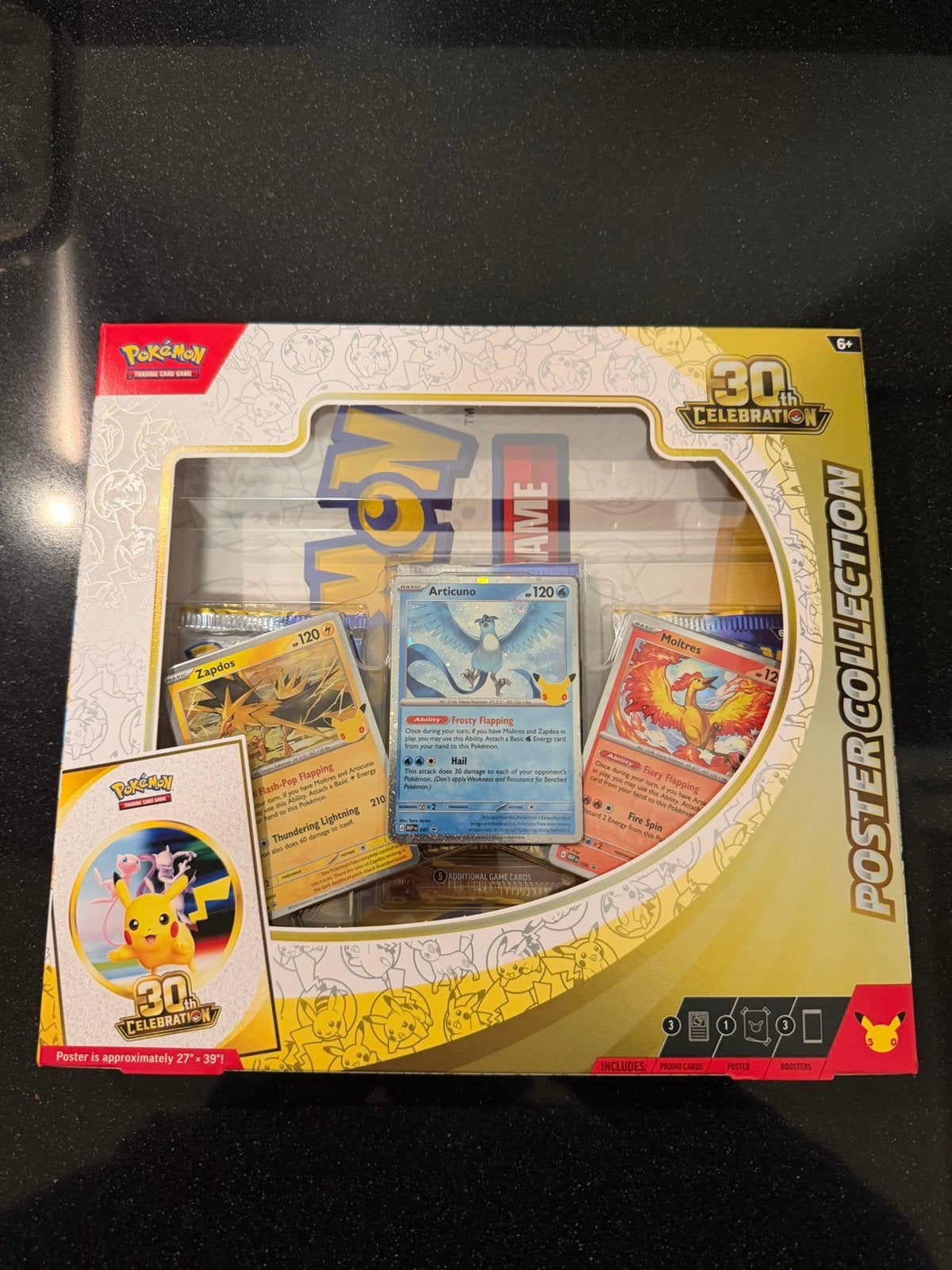 Pokémon TCG: 30th Anniversary - Poster Collection, Hobby en Vrije tijd, Ophalen, Nieuw, Foil