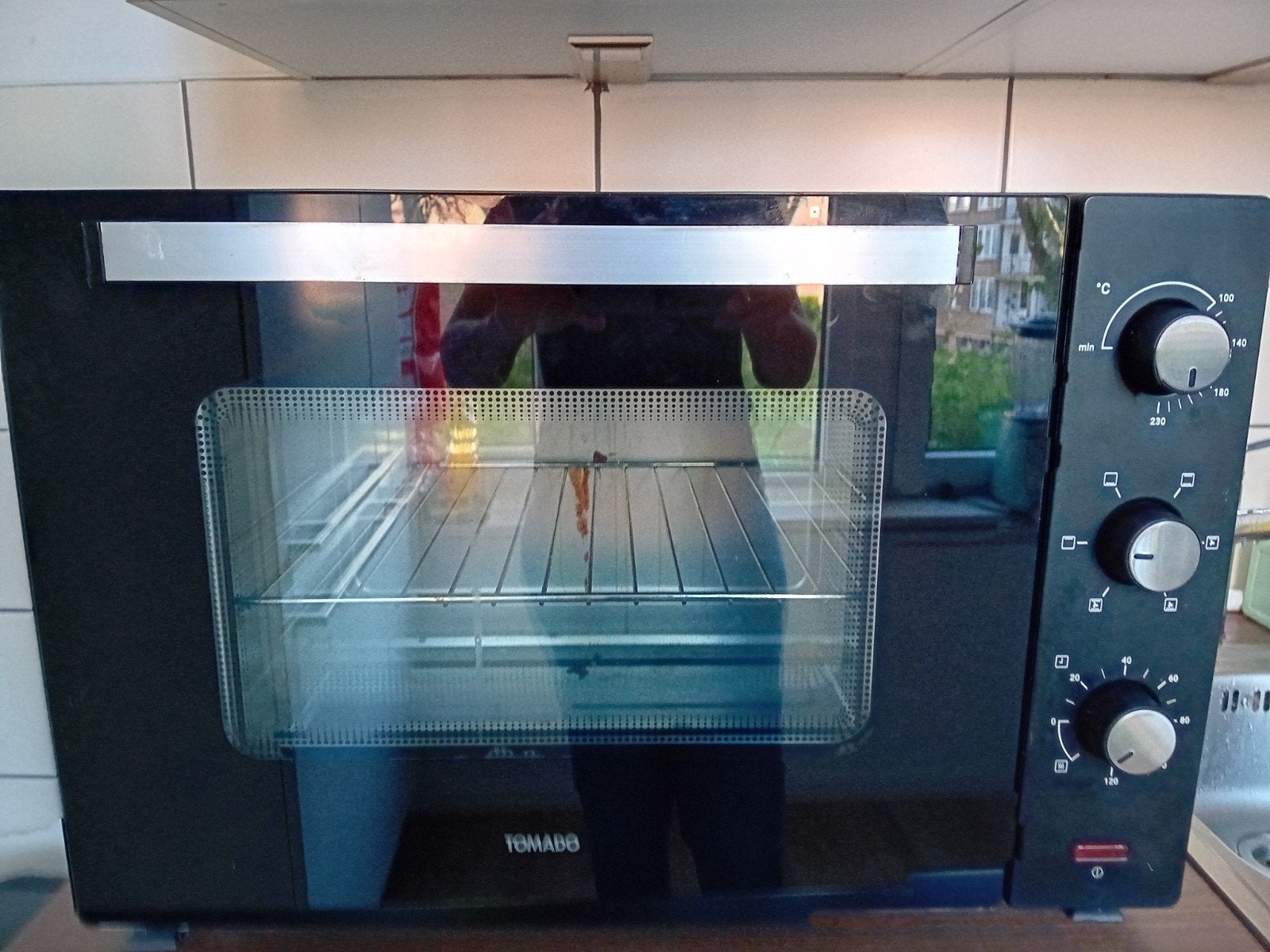 Tomado Mini-oven - Compacte en veelzijdige oven, Minder dan 45 cm, 60 cm of meer, Ophalen of Verzenden, Vrijstaand
