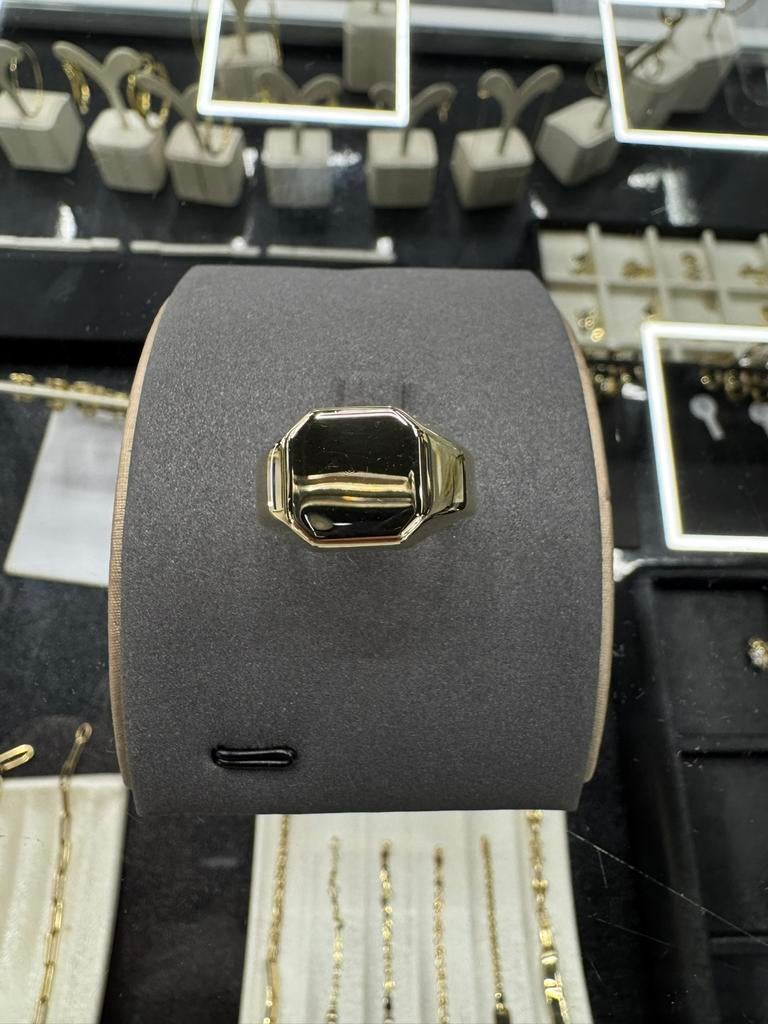 14K Goud - Gouden Ring - 14Karaat - Nieuw, Sieraden, Tassen en Uiterlijk, Ringen, 20 of groter, Nieuw, Ophalen of Verzenden, Dame