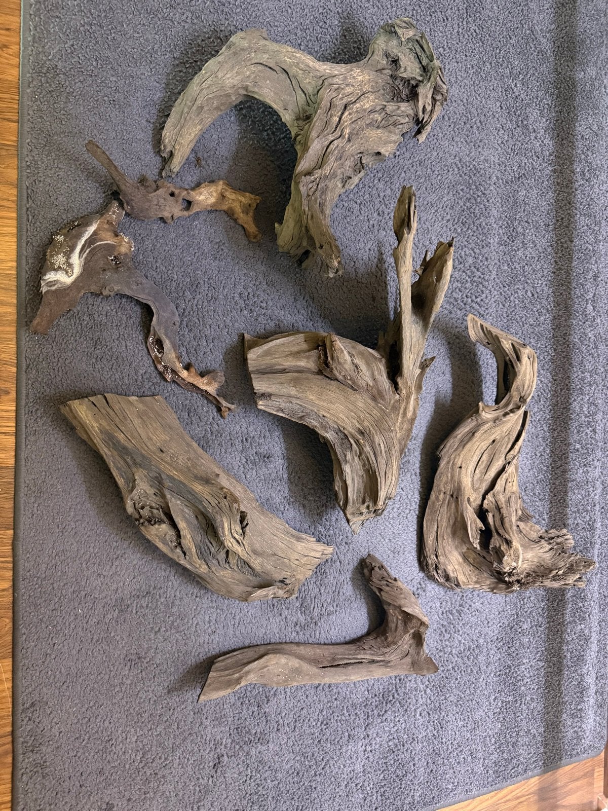 Set groot aquarium kienhout/driftwood/aquascapehout tot 50cm, Ophalen, Zo goed als nieuw, Plant(en), Steen of Hout