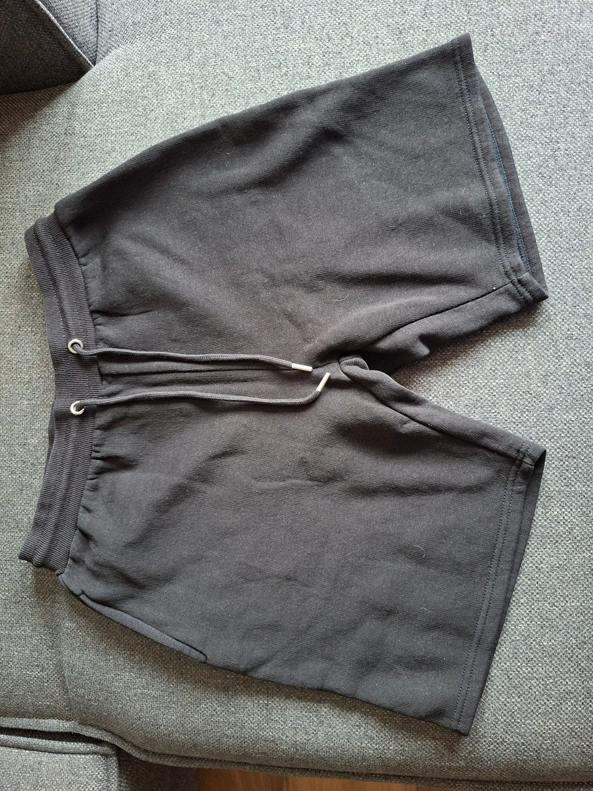 BoohooMAN Zwarte Sweatshorts Maat M, Maat 48/50 (M), Zwart, Ophalen of Verzenden, Gedragen