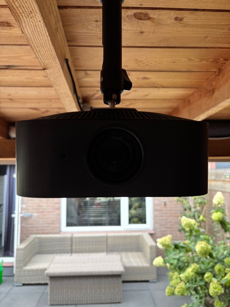 Te koop beamer plus projectie scherm, Ophalen, Zo goed als nieuw, Overige technologieën, Strex