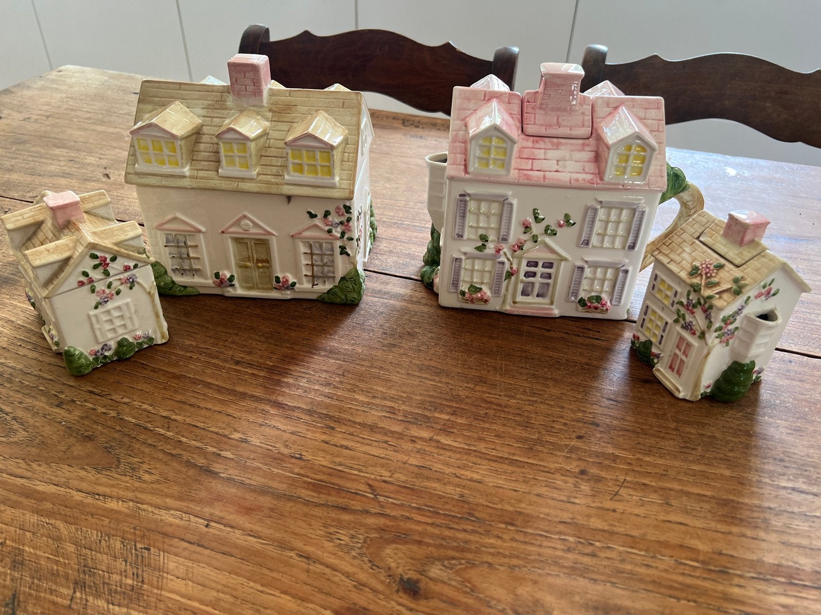 Sigma Theeset - Vintage Victoriaans Cottage Thema Keramiek, Antiek en Kunst, Ophalen of Verzenden