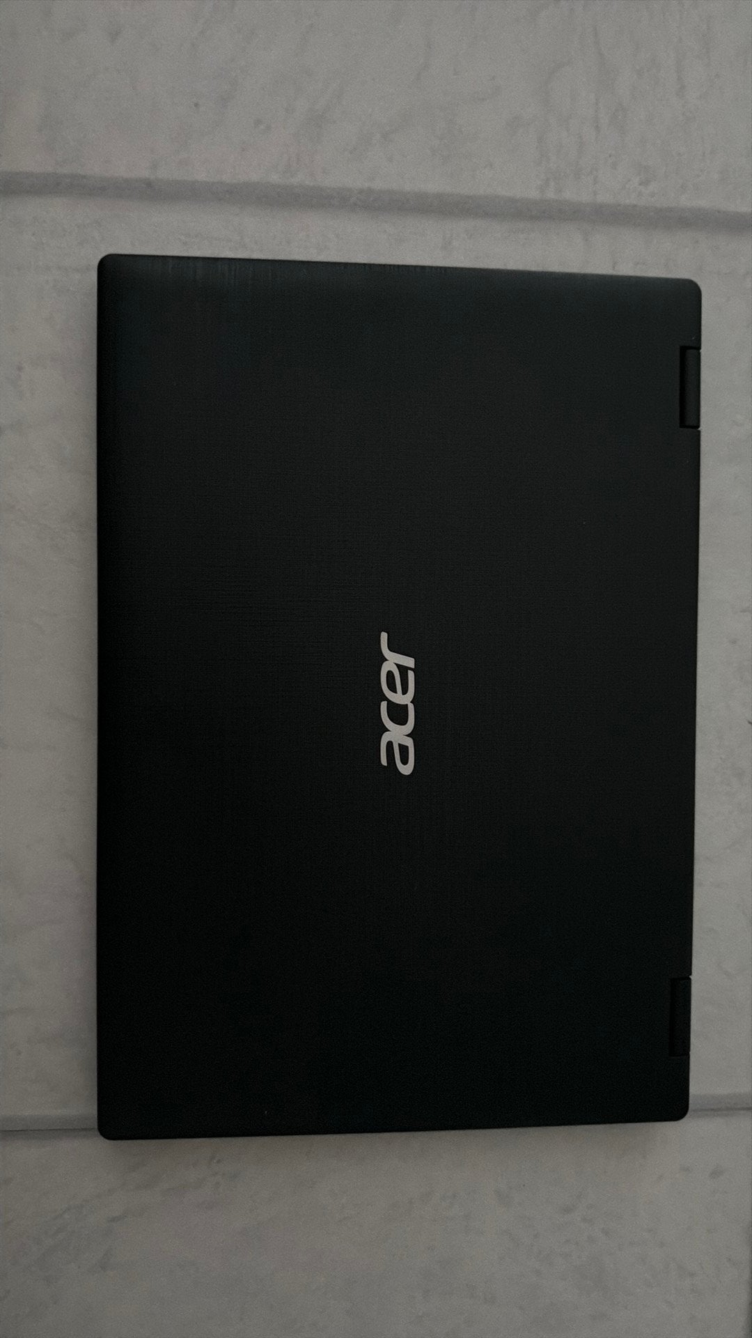 Zwarte Acer Spin 1 laptop + lader, Qwerty, Met touchscreen, Ophalen of Verzenden, Zo goed als nieuw