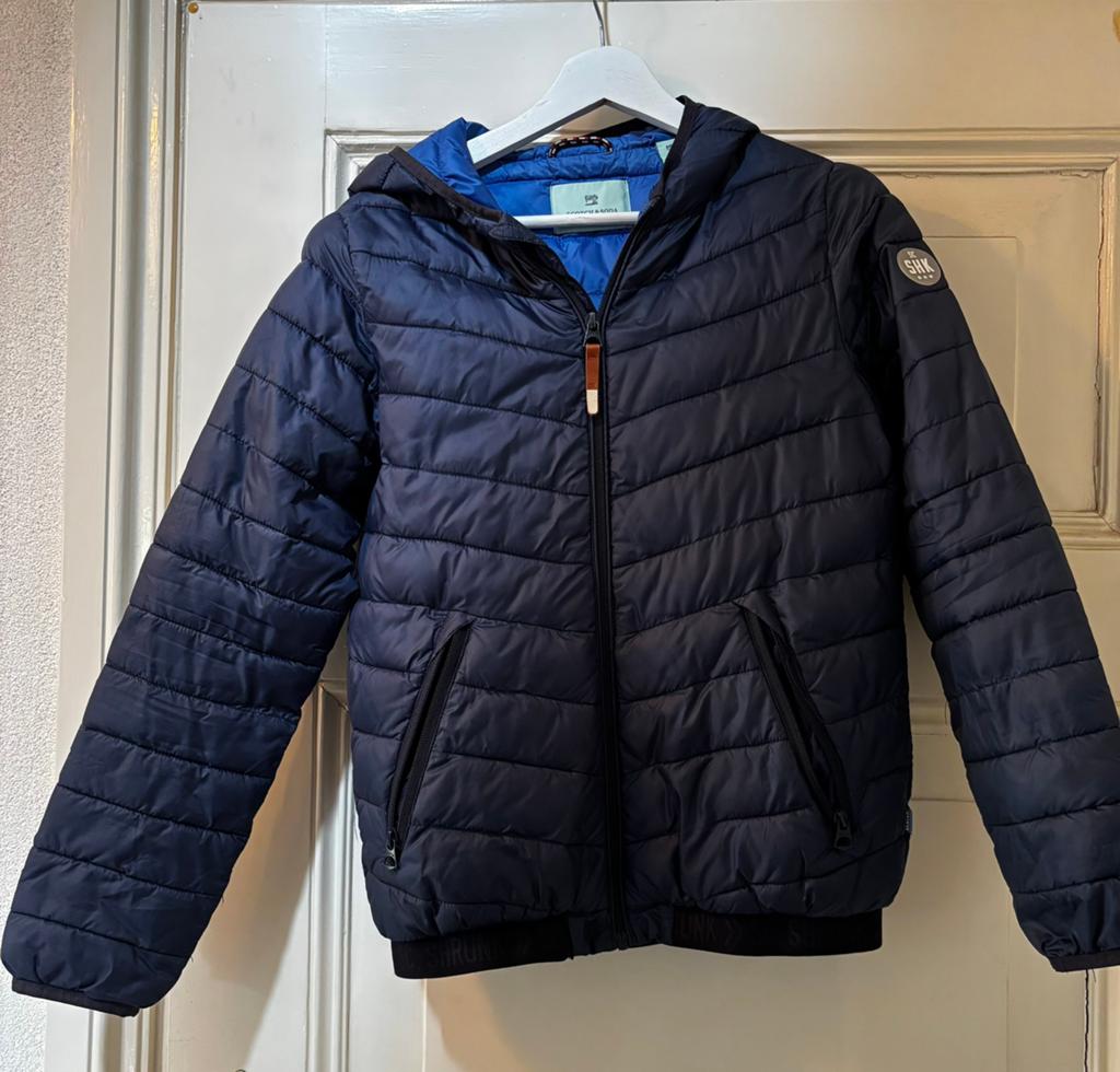 Zomerjas Scotch & Soda jongens maat 14, Ophalen of Verzenden, Gebruikt, Jongen, Jas