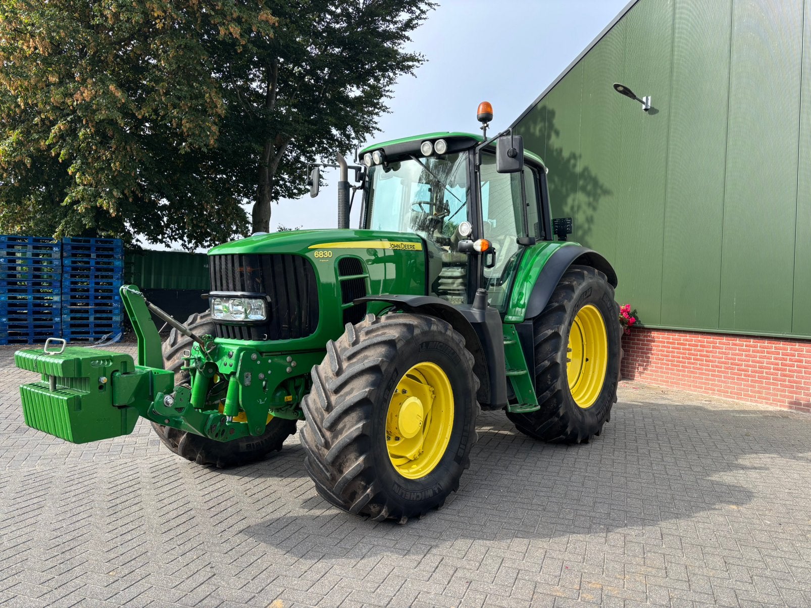 John Deere 6830 Premium, Ophalen, Gebruikt, 120 tot 160 Pk, John Deere
