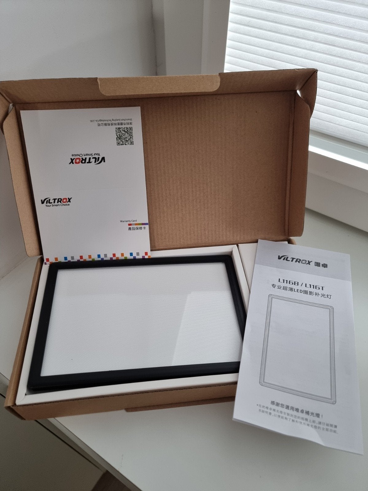 Viltrox L116T Professional & ultrathin LED light, Ophalen of Verzenden, Zo goed als nieuw