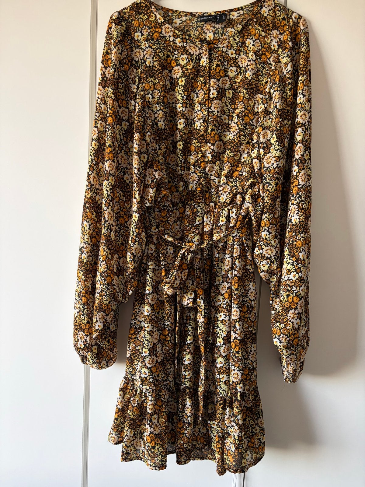 Bodyflirt Bloemenjurk Maat 42 (L) - Zo goed als nieuw, Meerkleurig, Maat 42/44 (L), Ophalen of Verzenden, Zo goed als nieuw