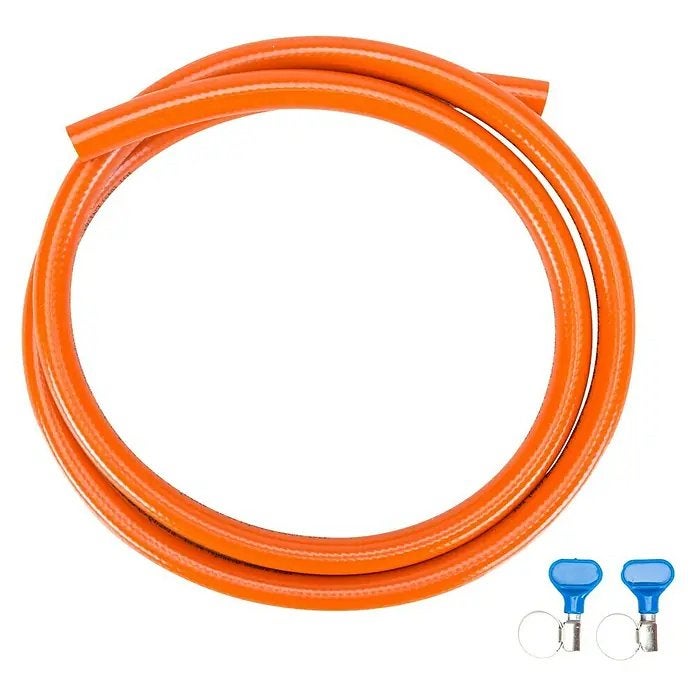 Universeel incl. slangklemmen (300cm) PVC gasslang, Caravans en Kamperen, Kampeeraccessoires, Ophalen of Verzenden, Nieuw