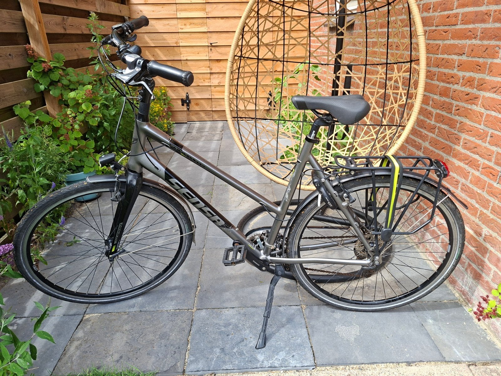 Sensa Superlite unisex fiets - Lichtgewicht en Comfortabel, Gebruikt, Velgrem, Versnellingen, Ophalen