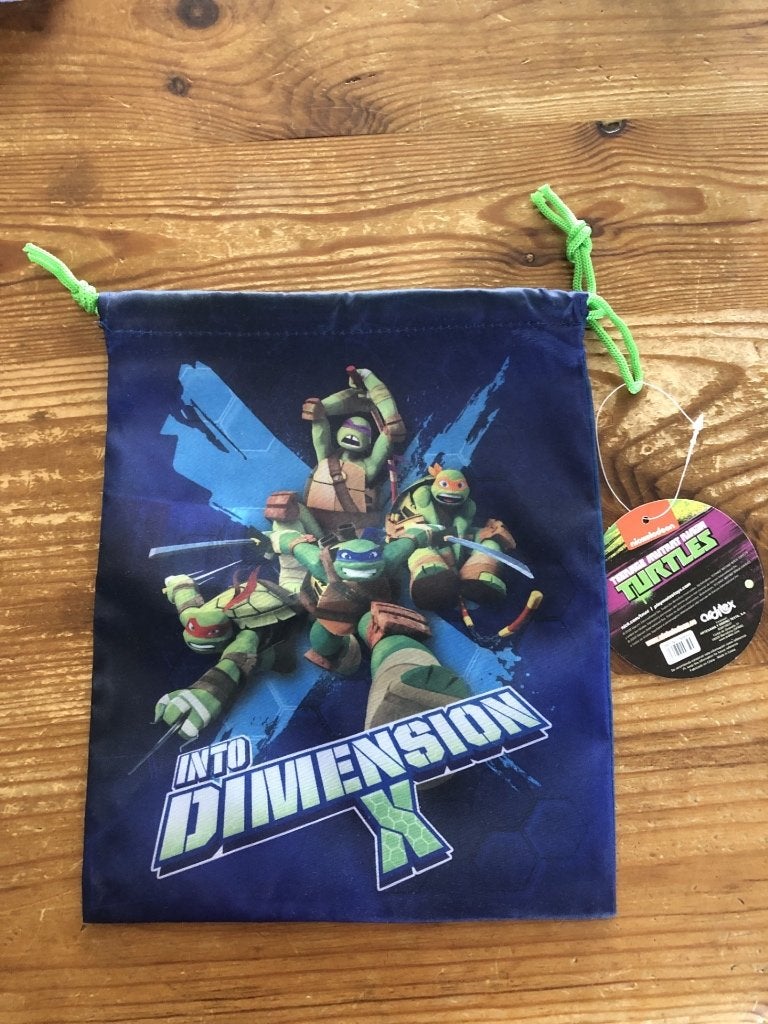 TURTLES lunch of knikkertasje nylon, nieuw en origineel!, Ophalen of Verzenden, Nieuw
