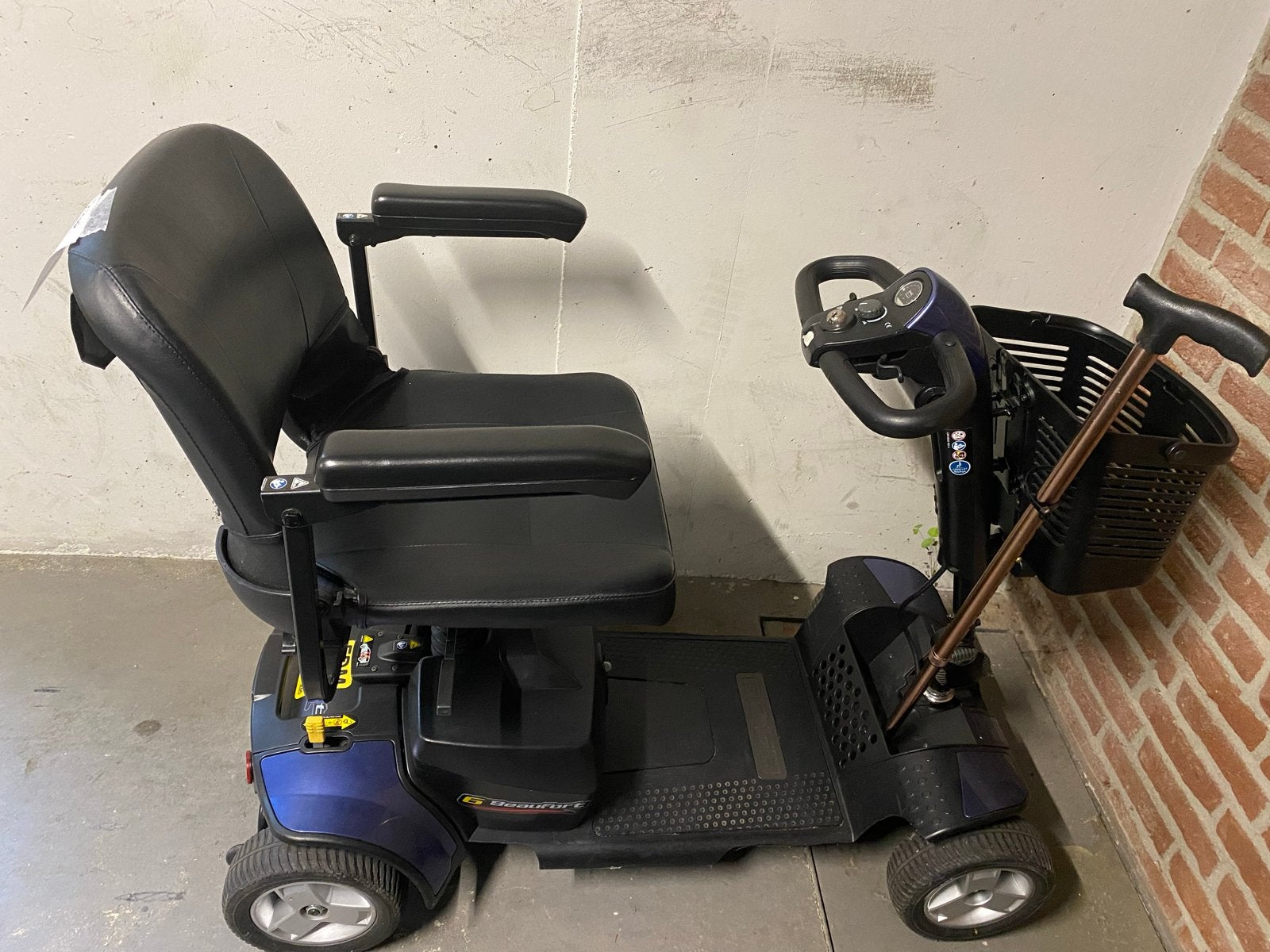 Scootmobiel beaufort 6 (demontabel), Ophalen, 10 km/u of minder, 16 t/m 25 km, Gebruikt