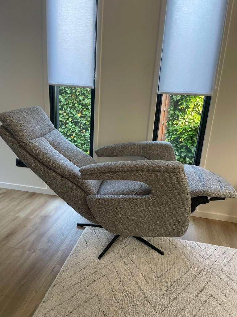 Relaxfauteuil Richonell, Huis en Inrichting, Fauteuils, Zo goed als nieuw, Stof, 50 tot 75 cm, Minder dan 75 cm, Ophalen