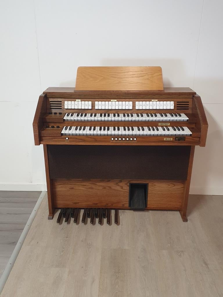 Spelend Content orgel Content D1113 digitaal orgel, Ophalen, Gebruikt, 2 klavieren, Orgel