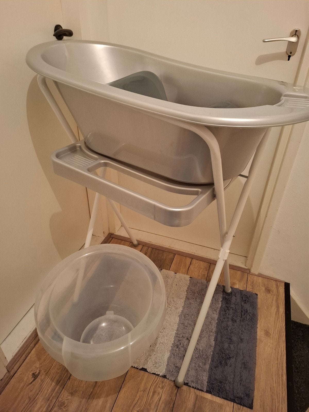 baby bad, statief en tummytub, Kinderen en Baby's, Badjes en Verzorging, Ophalen, Badje, Standaard