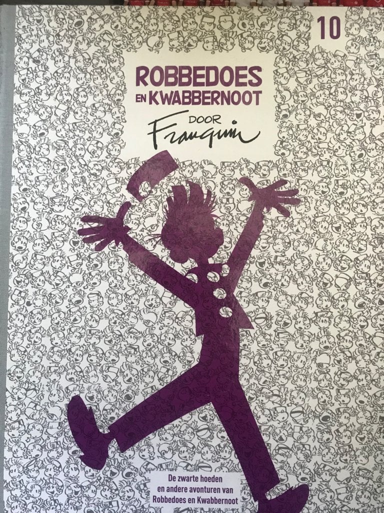 Robbedoes en Kwabbernoot nr 10 - 1950 Robbedoes te paard, Eén stripboek, Ophalen of Verzenden, Gelezen