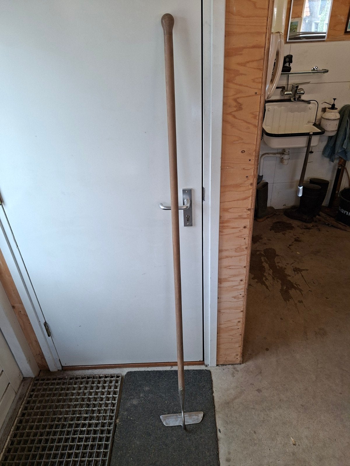 Tk nette Rvs Sneeboer schraper hak., Ophalen