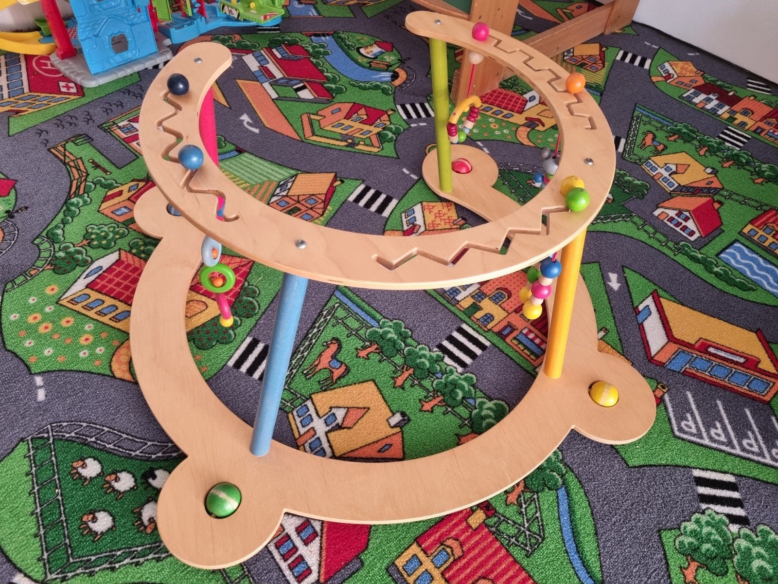 Hape speelboog / motorisch speelgoed, Ophalen, Gebruikt
