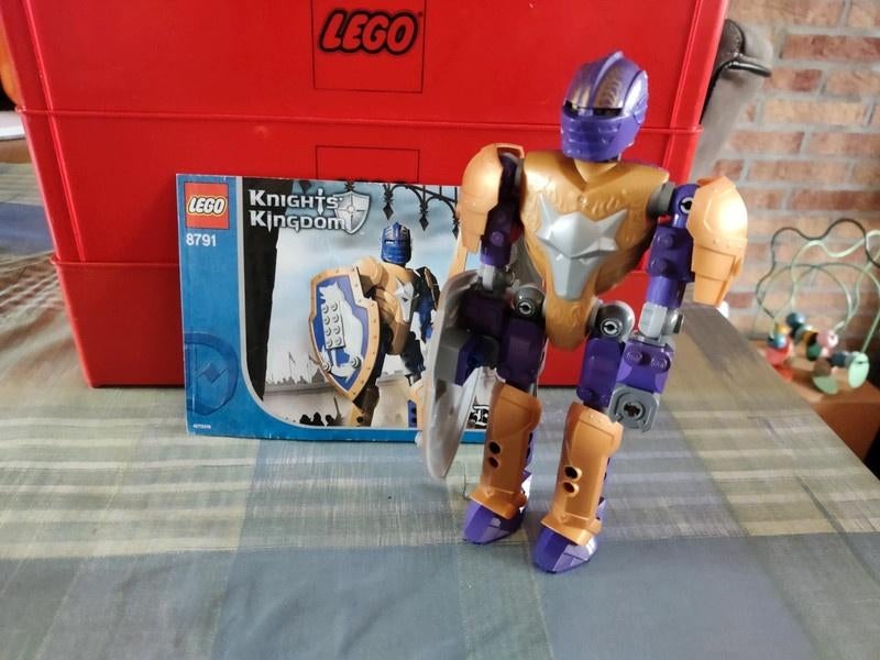 Lego Castle Kingdom Knight Sir Danju 8791, Gebruikt, Lego, Ophalen of Verzenden, Castle