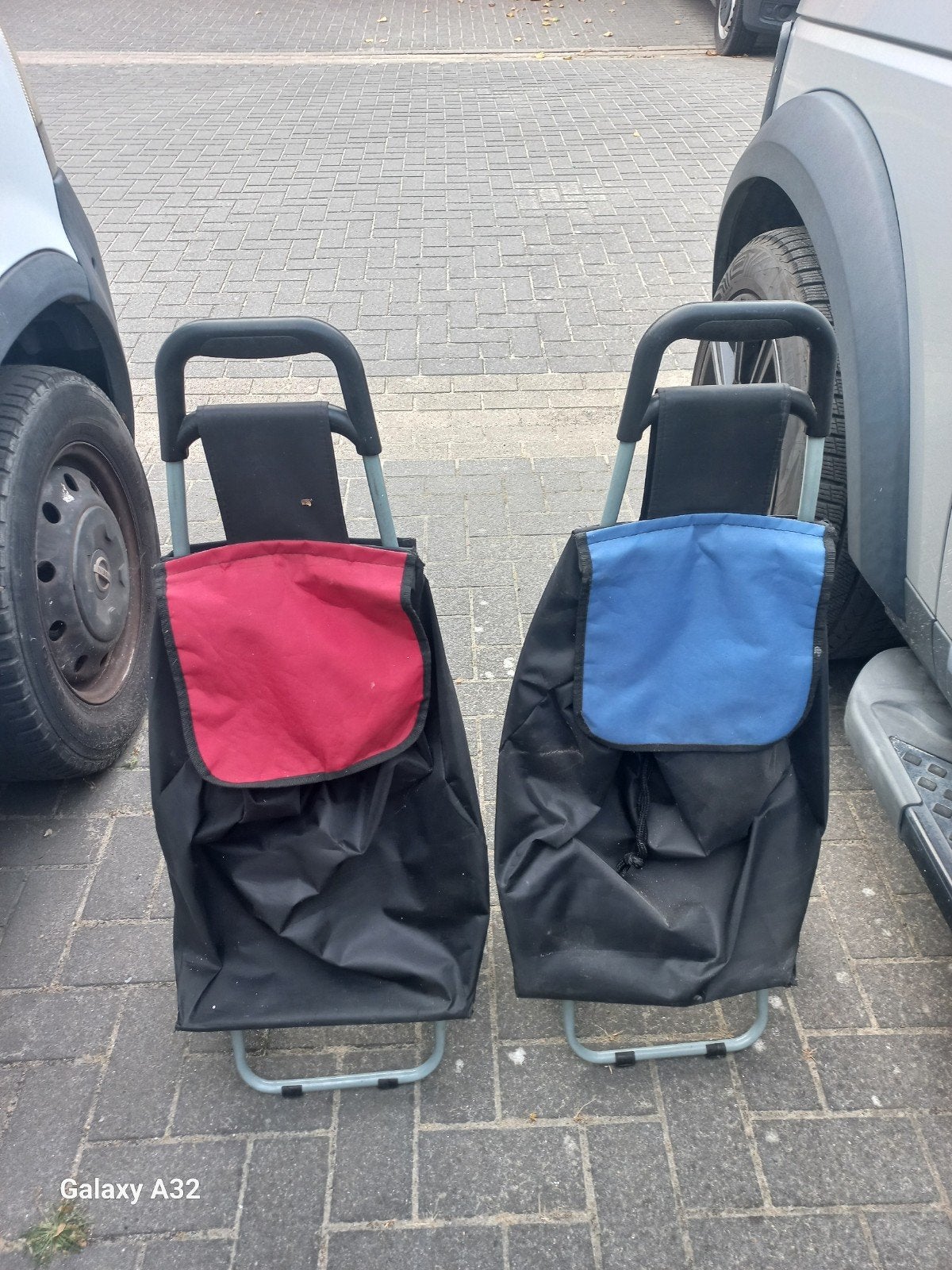 Boodschappen trolley, Ophalen, Gebruikt
