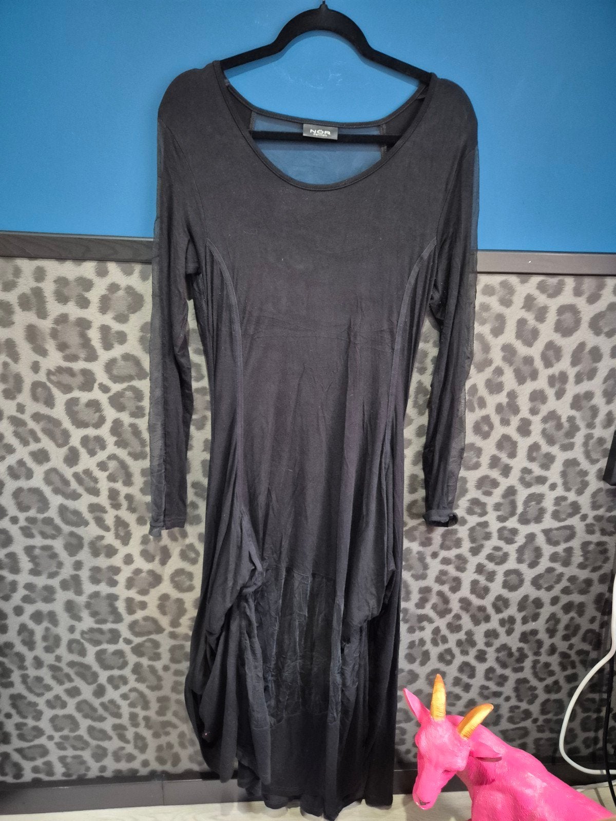Nor Denmark Lange Jurk XXL met Mesh Details, Kleding | Dames, Ophalen of Verzenden