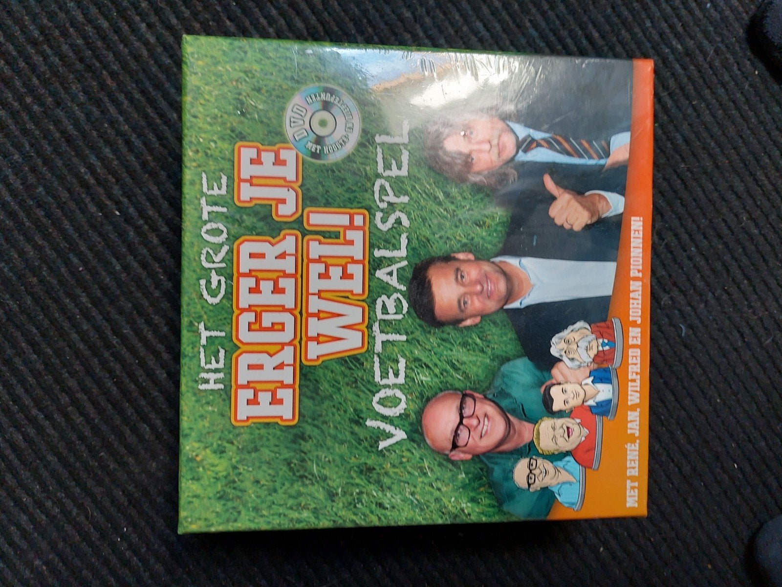 Het Grote Erger Je Wel! Voetbalspel - Nieuw in verpakking, Drie of vier spelers, Ophalen of Verzenden, Nieuw, Onbekend