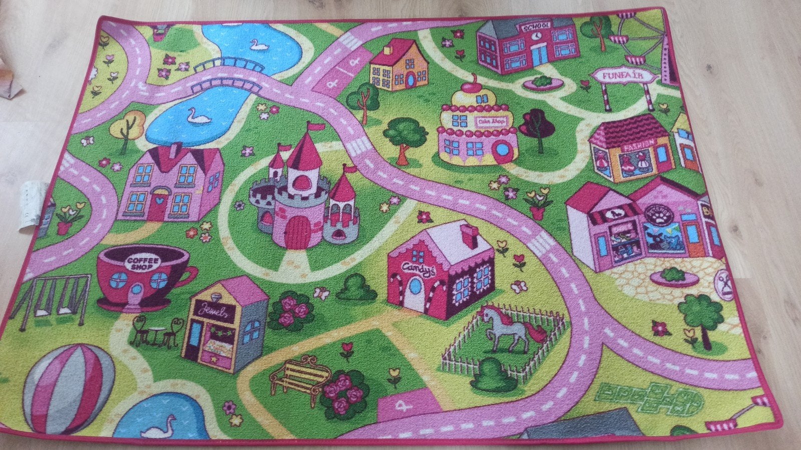 Speelkleed 130 x 95./ 0f rond baby speelkleed, Ophalen of Verzenden, Zo goed als nieuw