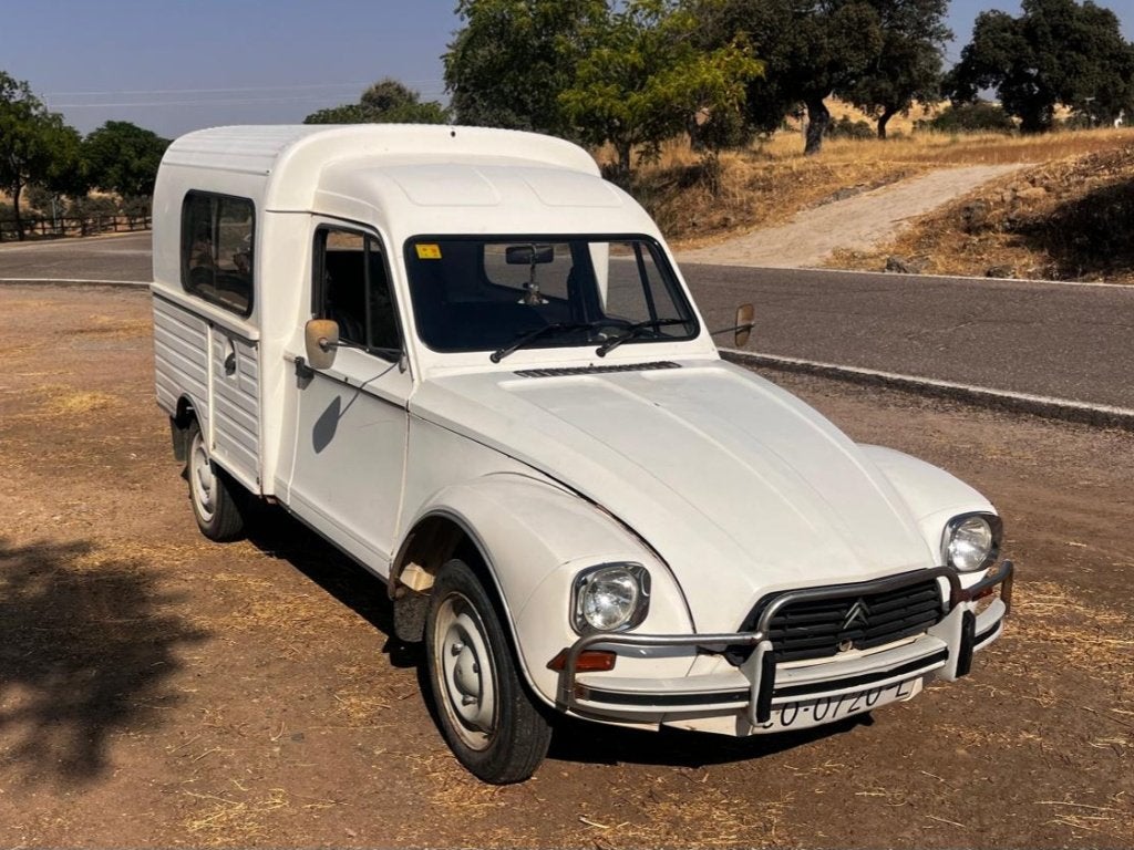 Citroën Acadyane, 4 zits, 100% origineel en roestvrij, Voorwielaandrijving, 31 pk, 602 cc, Zwart