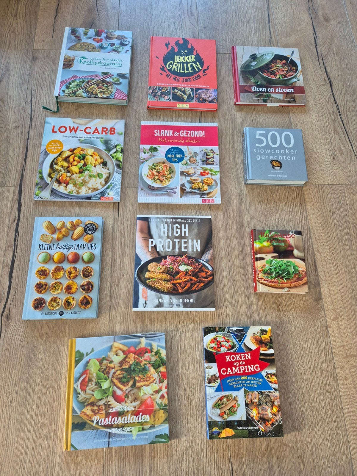 Diverse Kookboeken: Van Low-Carb tot Grillen en Meer, Ophalen of Verzenden, Zo goed als nieuw