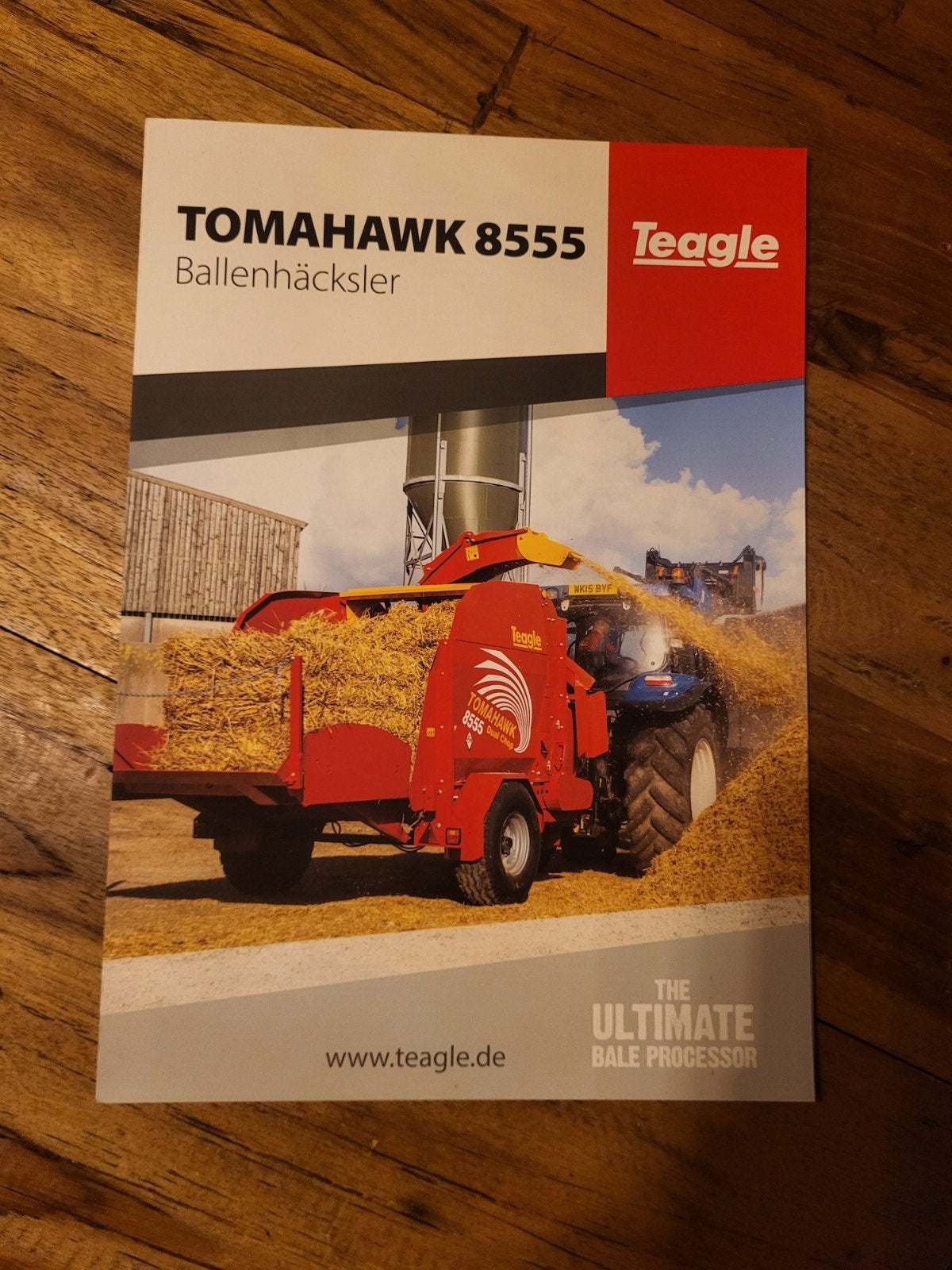 tractor folder Teagle TOMAHAWK 8555, Ophalen of Verzenden