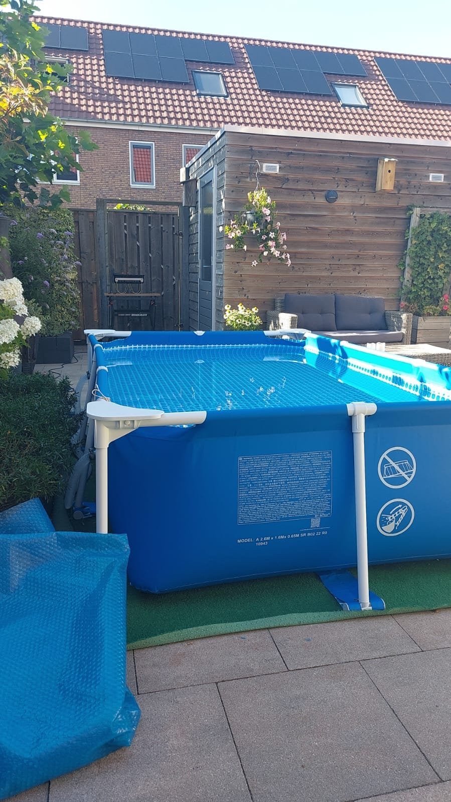 Intex Opzetzwembad - Lekvrij met verkleurde doos, Ophalen, Gebruikt, Minder dan 80 cm, Minder dan 200 cm