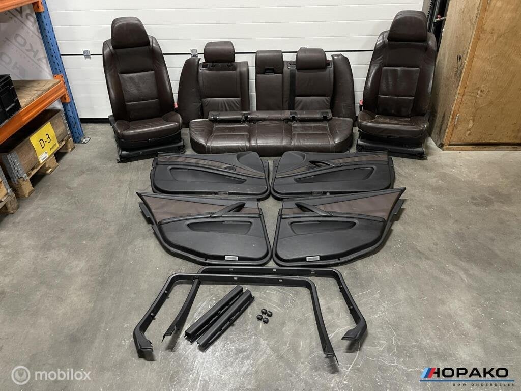 Comfort Interieur bruin leder BMW E60 E61, Auto-onderdelen, Interieur en Bekleding, Gebruikt, Einsteinlaan 5 rijswijk, Bmw, Ophalen of Verzenden