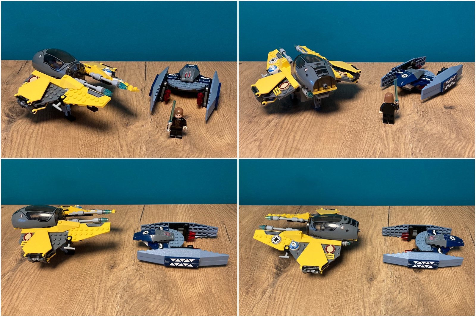 Lego Star Wars 7256 Jedi Starfighter & Vulture Droid, Ophalen, Gebruikt