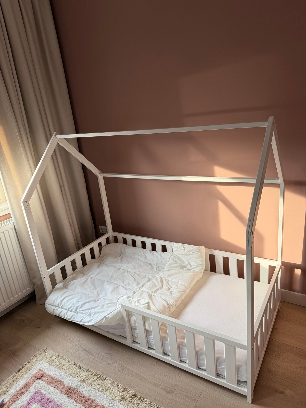 Nieuw peuterbed 70x140 cm met matras en dekbed, Ophalen, Nieuw, 70 tot 85 cm, 140 tot 160 cm