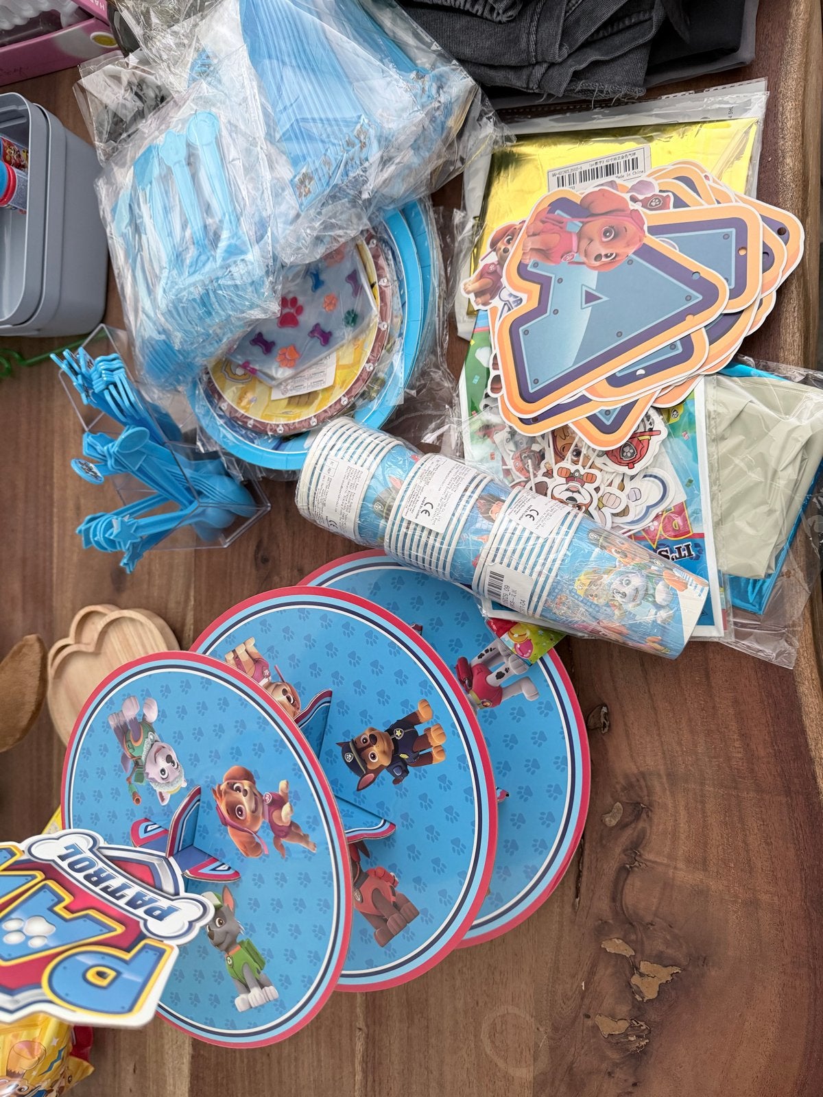 Paw Patrol Feestversiering - Compleet Pakket, Ophalen of Verzenden, Zo goed als nieuw, Versiering, Verjaardag