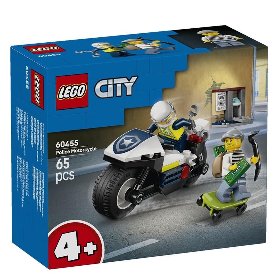 LEGO City 60455 Achtervolging op Politiemotor * ’t LEGOhuis, Lego, Nieuw, Ophalen of Verzenden, X