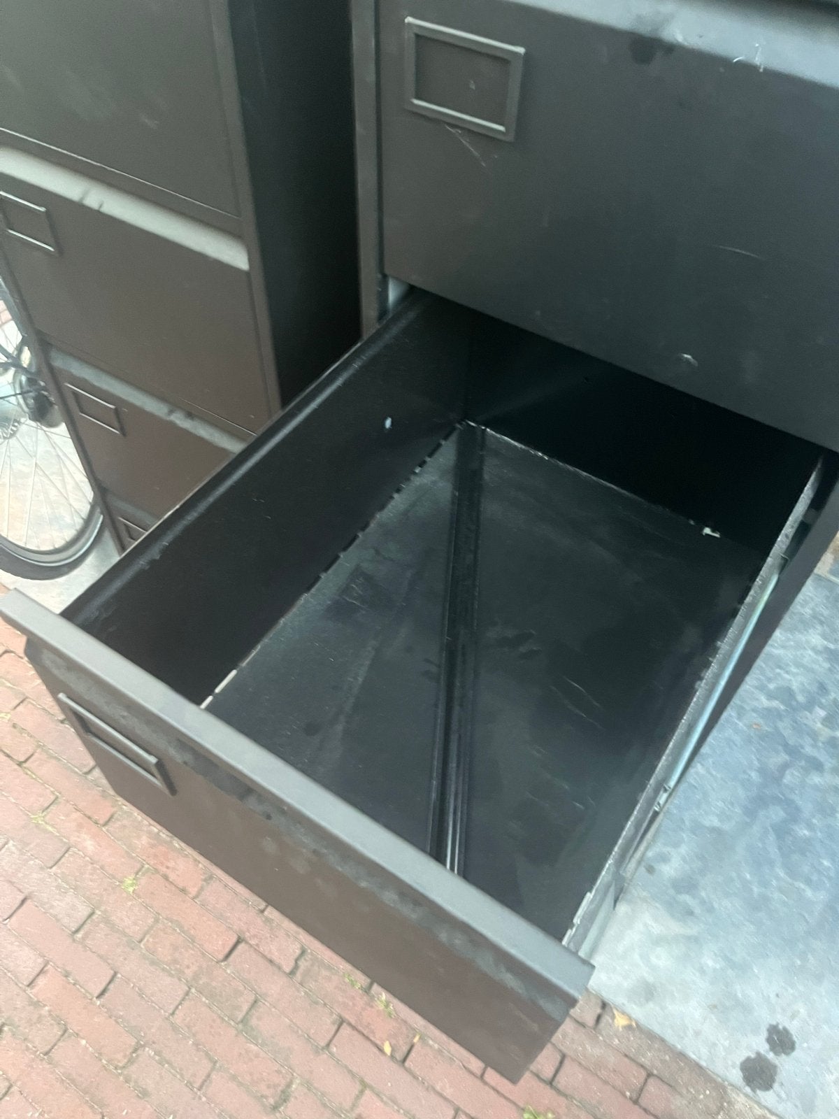 Grote afsluitbare archiefkasten in goede staat, Ophalen, Gebruikt, 100 tot 150 cm, 50 tot 100 cm