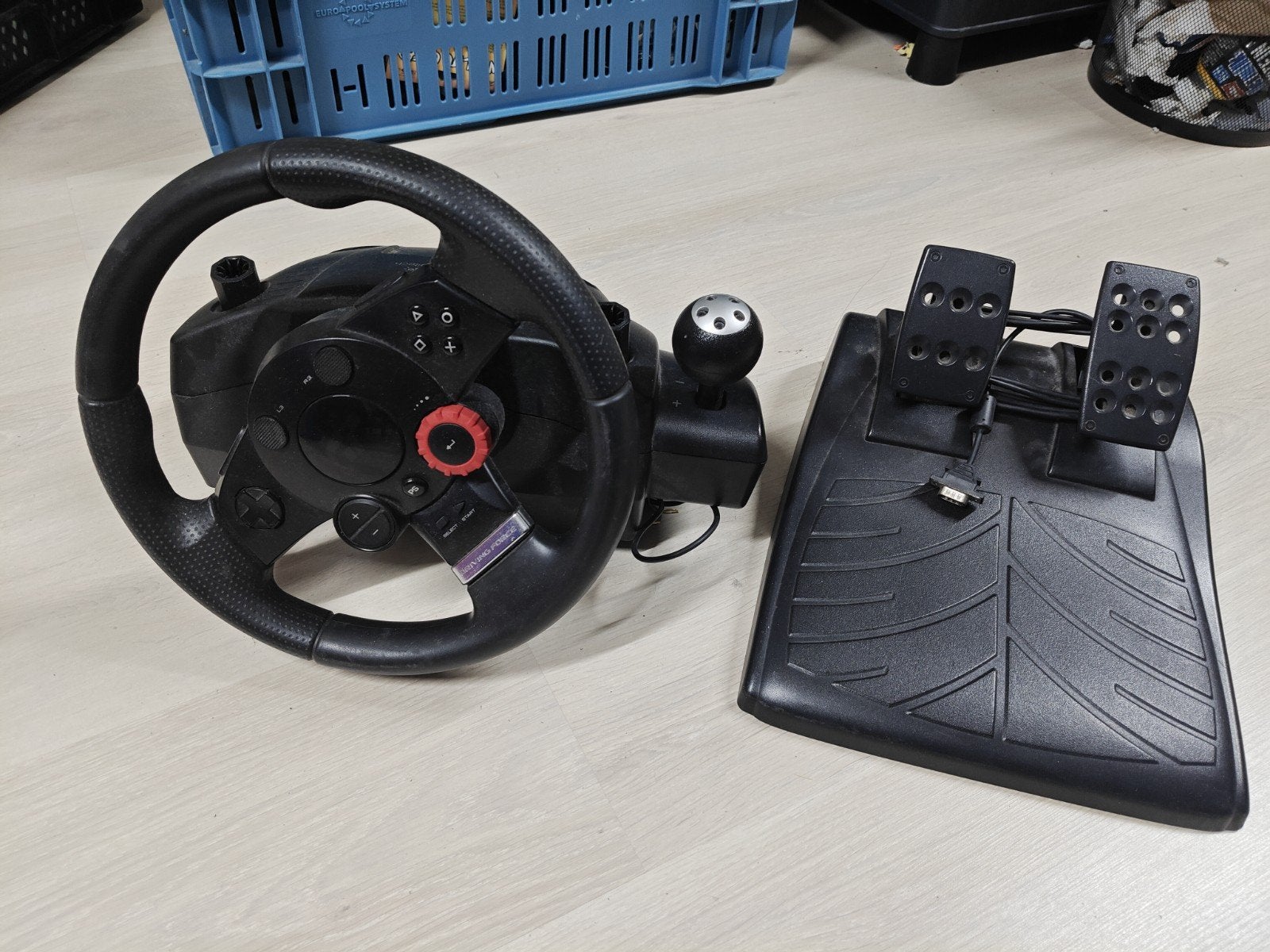 PS3 PC Logitech Driving force GT Steering wheel + pedals, Spelcomputers en Games, Gebruikt, Racen en Vliegen, Ophalen of Verzenden