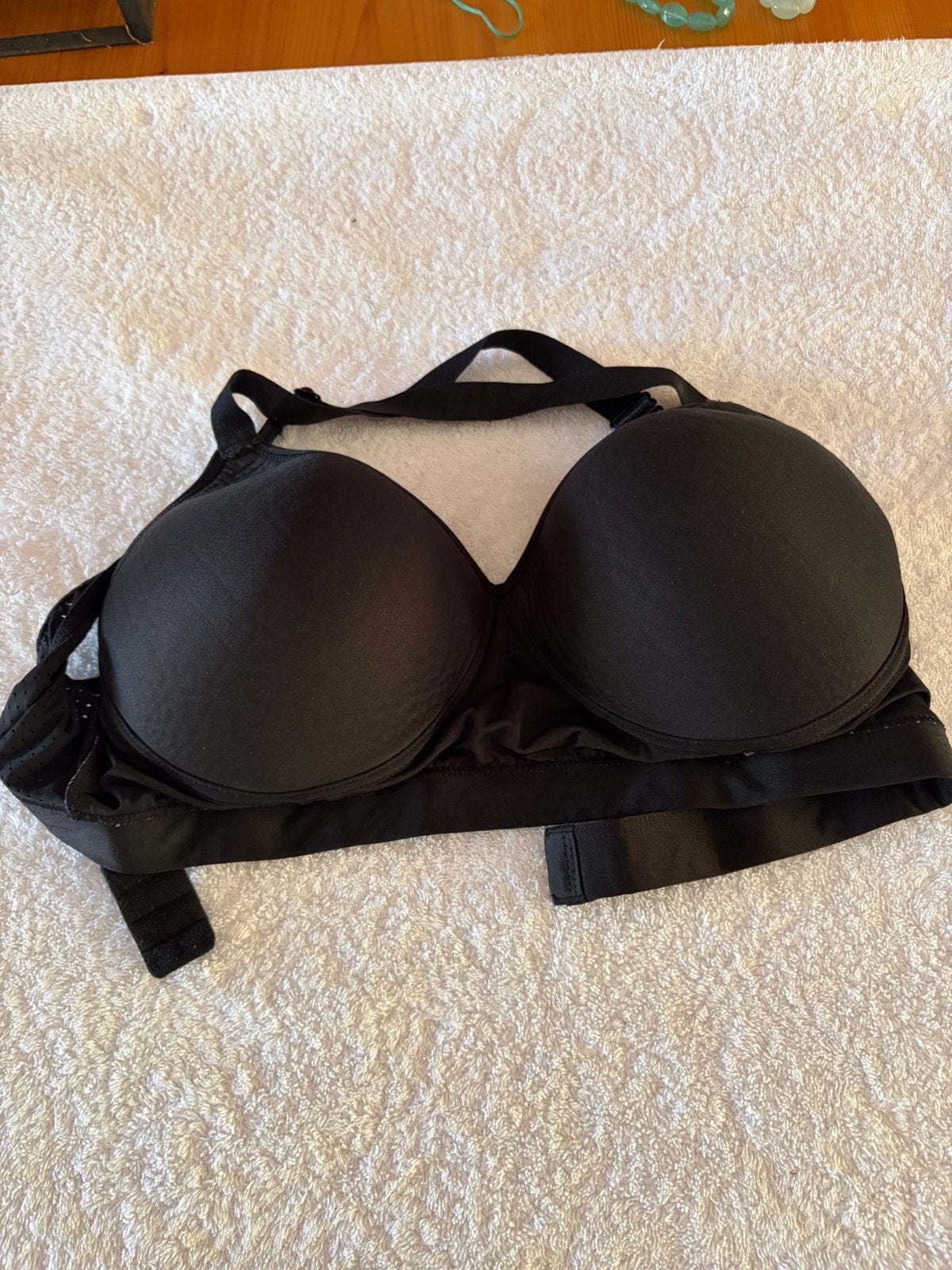 Bh zwart plat gemeten 77 cm zeeman XL sportbh, Ophalen of Verzenden, Zwart, BH